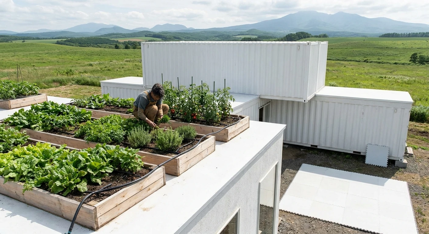 屋上菜園