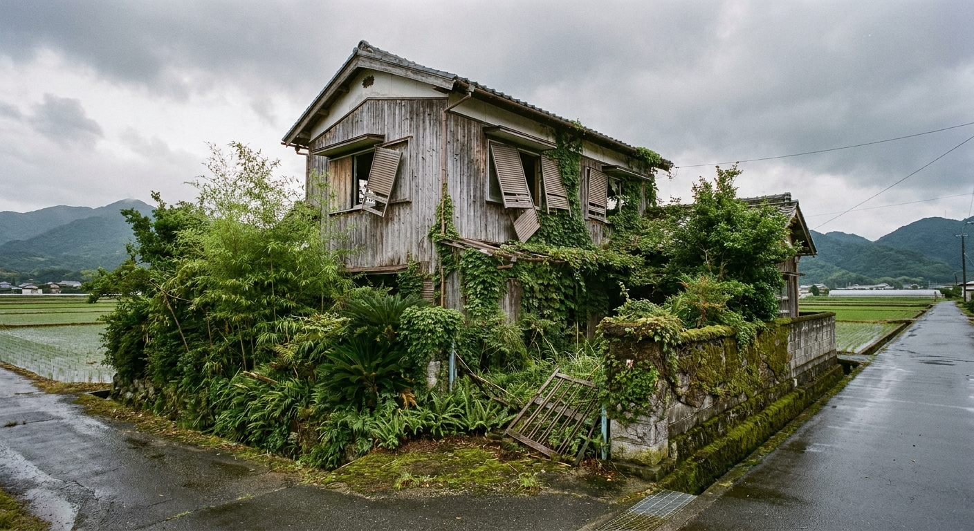 観音寺 空き家 外観 Before