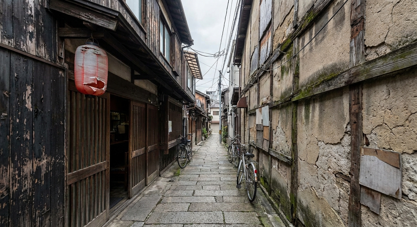 高松 居酒屋古民家 外観 Before