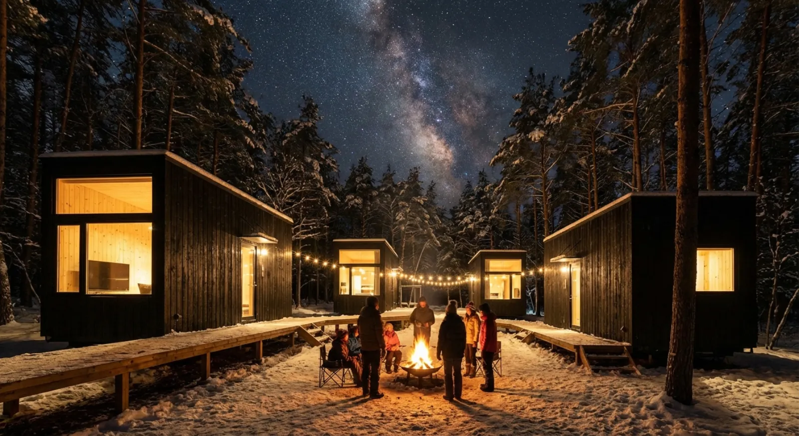 Village night